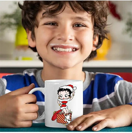 Christmas Ceramic Mug Santa Claus 330ml (Personalized)