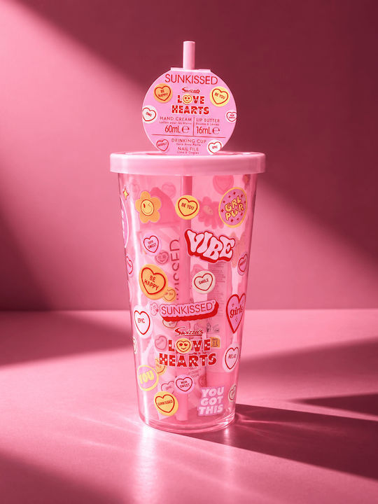 Sunkissed Love Hearts Hautpflege-Set für Feuchtigkeitspflege 4-teilig