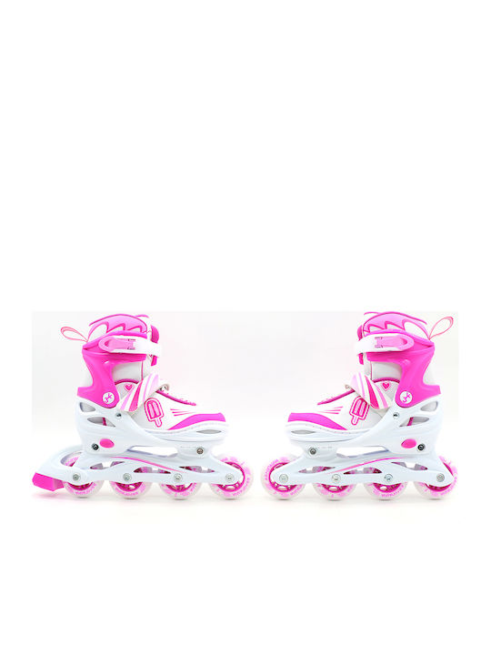 Athlopaidia Role Reglabile În Linie / Quad Fucsia pentru Copii
