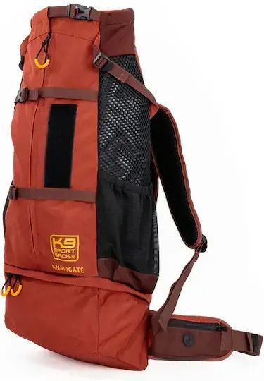 K9 Sport Sack Σακίδιο Πλάτης για Μεταφορά Σκύλου Μαύρο