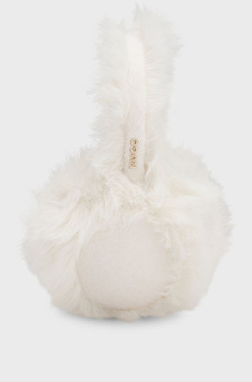 Women's Knitted Earmuff in White