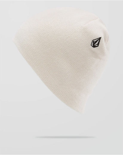 V.co Skull Beanie Мъжка Плетена шапка в Бял Цвят