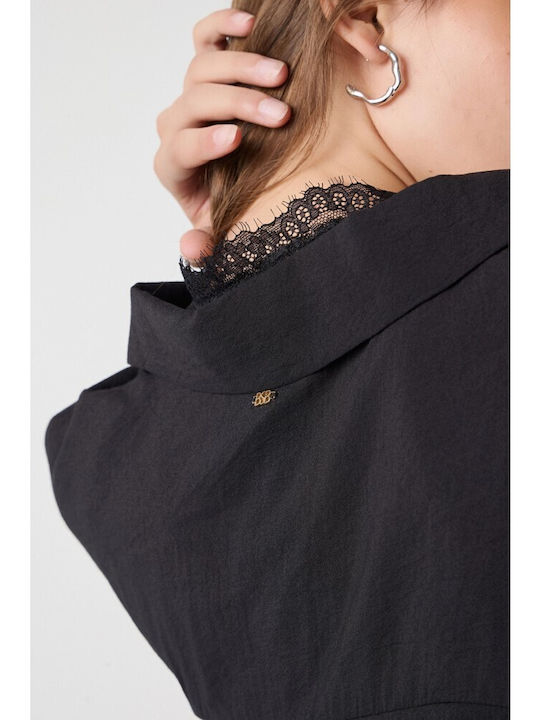 Long Sleeve Women's Shirt Black