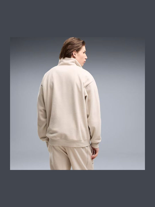 Winterized Ανδρική Ζακέτα Track Jacket Μπεζ
