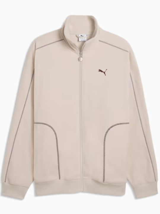 Winterized Ανδρική Ζακέτα Track Jacket Μπεζ