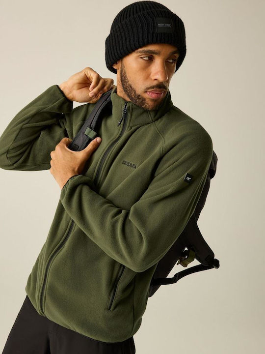 Hadfield Men's Fleece Jacket Dark Khaki