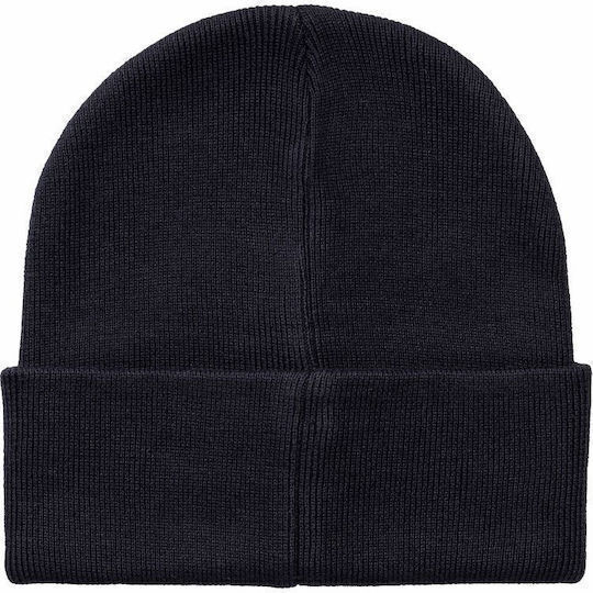 Beanie Men's Knitted Beanie in Navy Blue Colour