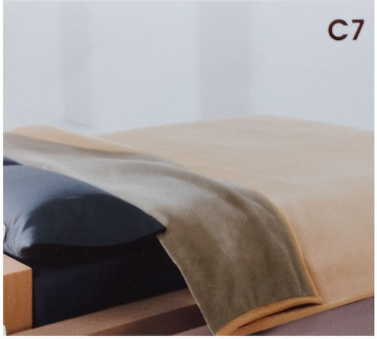 Manterol Casa Spanish Double Blanket 220x240cm Brown