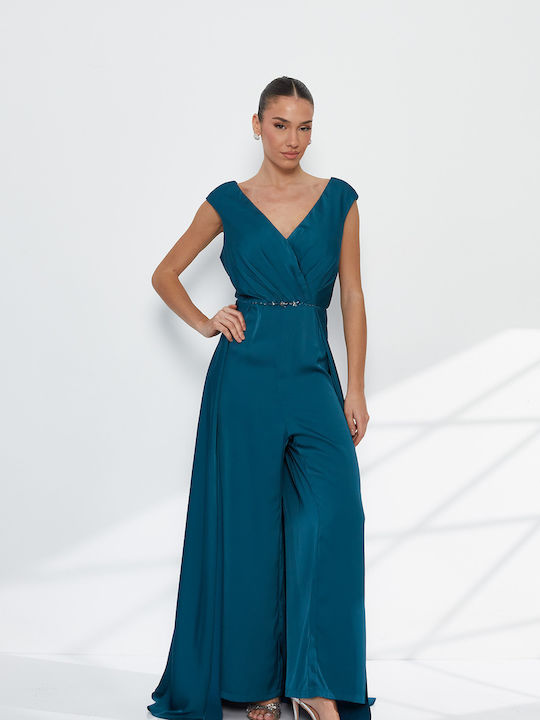 Women's Blue Jumpsuit