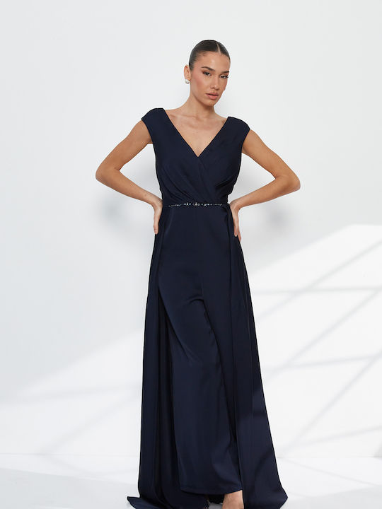 Women's Blue Jumpsuit