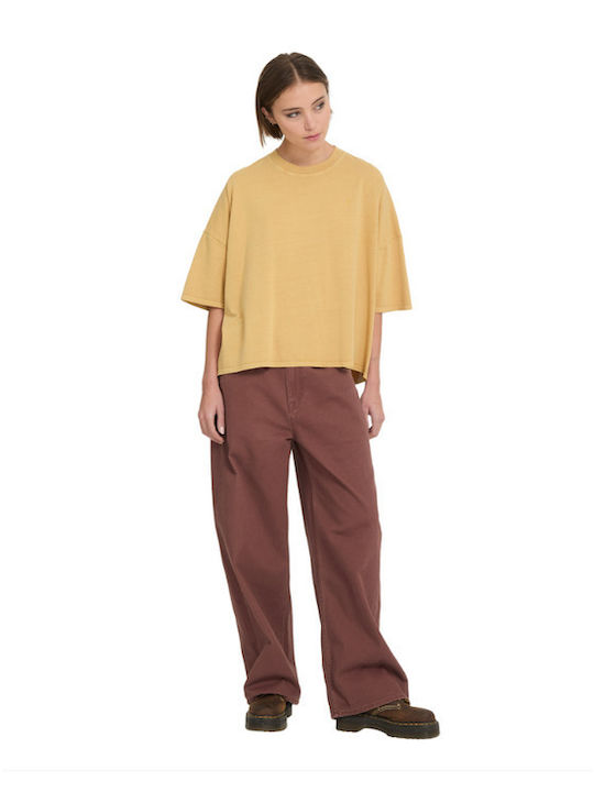 Women's T-shirt Mustard