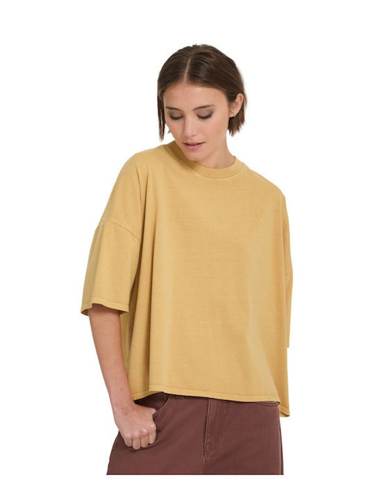 Women's T-shirt Mustard