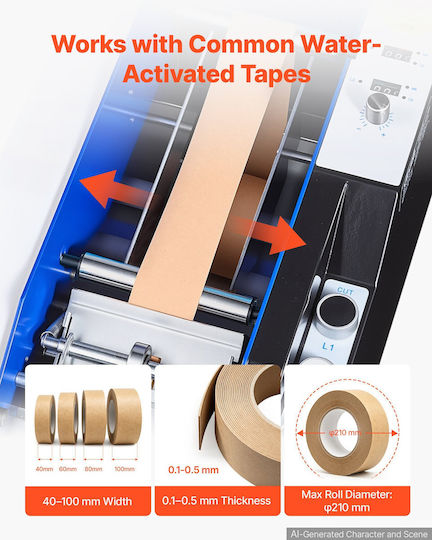 Vevor Metal Packaging Tape Machine