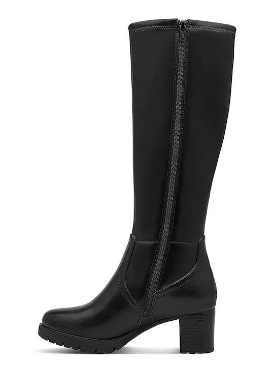 Black Leather Women's Boots