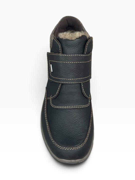 Brown Leather Men's Boots