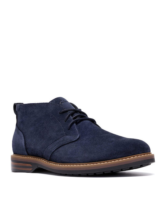 Aldwin2 Suede Μποτάκια Chukka Μπλε