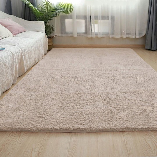 Strado Alpaca Rectangular Beige Rug 200x260cm