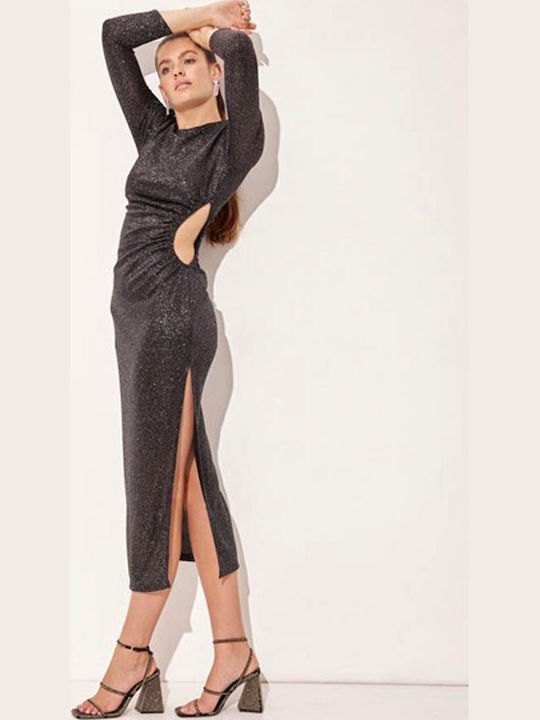 Abendkleid Grau