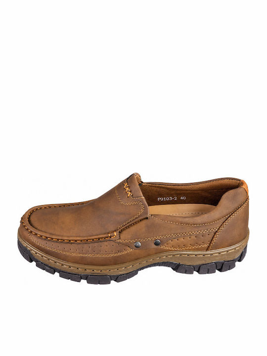 Men's Moccasins in Brown