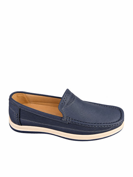 Men's Moccasins in Blue