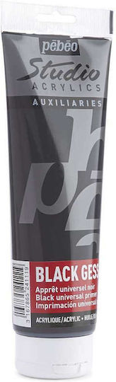 Gesso Μαύρο Studio Acrylics Pébéo 250 Ml