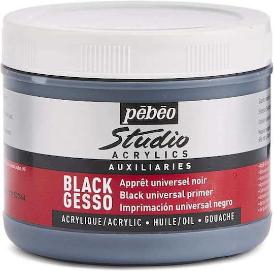 Gesso Μαύρο Studio Acrylics Pébéo 250 Ml