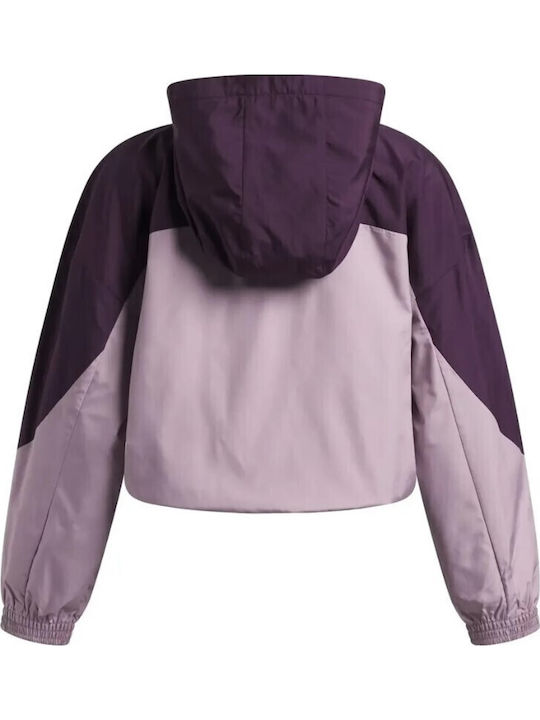 Under Armour Παιδική Ζακέτα Μωβ