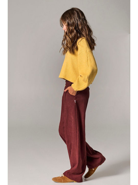 Kids Terracotta Pants