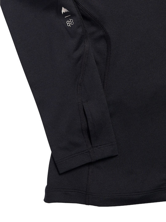 Burton Women's Black Thermal Long-Sleeved Shirt