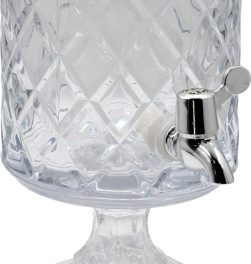 Keskor Glass Beverage Dispenser with Spigot 4.5lt