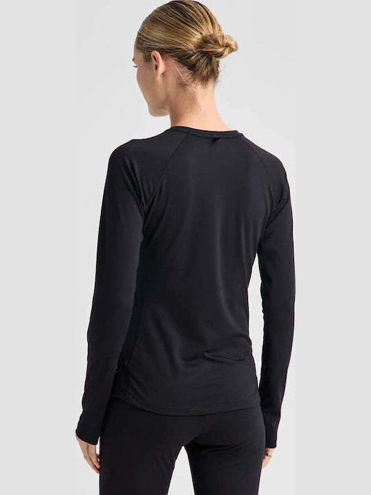Burton Women's Black Thermal Long-Sleeved Shirt