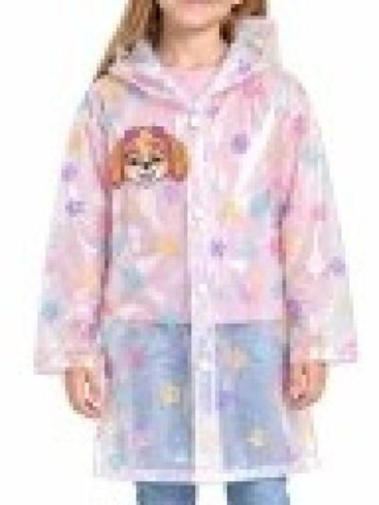 Paw Patrol Wasserdichte Kurze Transparente Kinderjacke im Casual-Stil