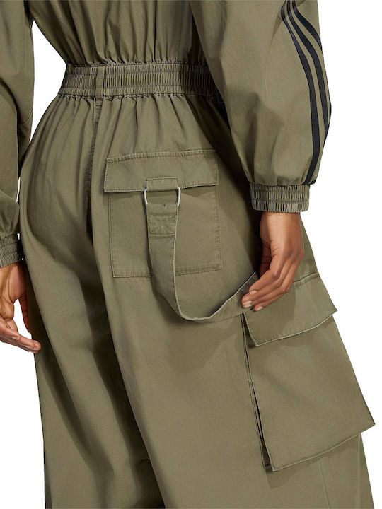 Women's Olive Jumpsuit