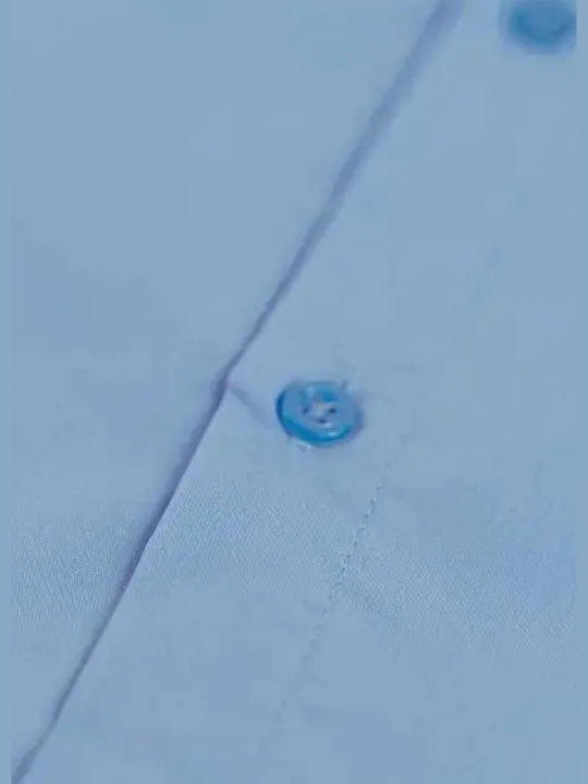 Kinderhemd Langärmelig Hellblau