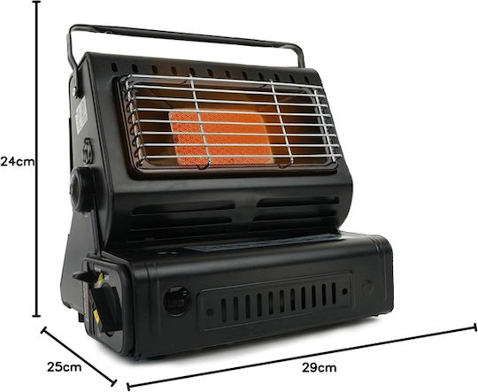 Gmax Газов котлон за къмпинг 24x29x25 см