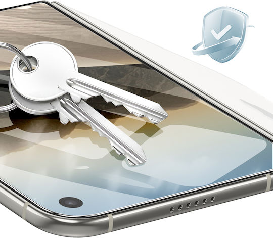 Avizar Защитно Фолио за Външен Екран на iPhone Duo 9H Устойчиво на Удар Закалено Стъкло Прозрачно