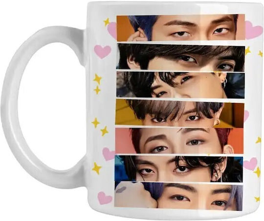 BTS K-pop Eyes Ceramic Mug