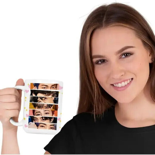 BTS K-pop Eyes Ceramic Mug