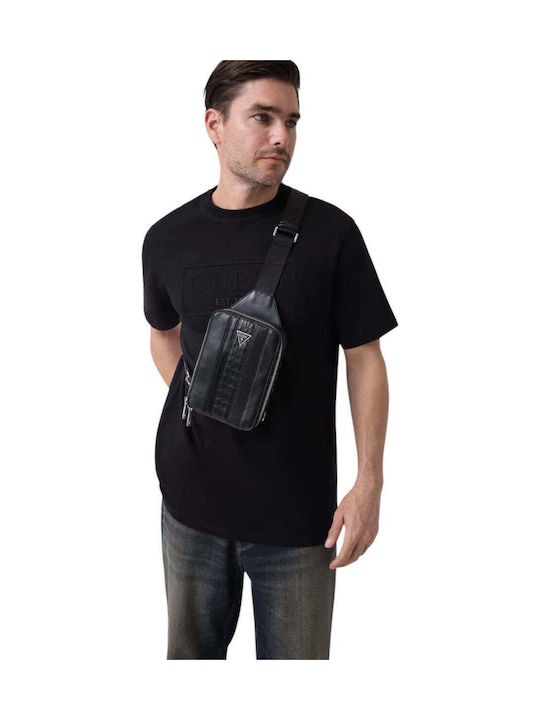 Torino Men's Black Sling Bag