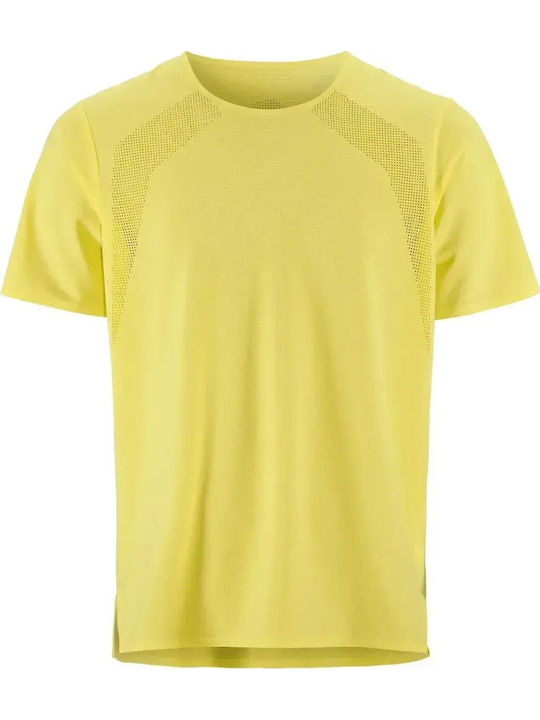 Sportliches T-Shirt Gelb