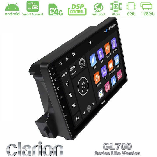 Clarion Auto-Audiosystem für SsangYong Actyon / Kyron 2005-2014 mit Touchscreen 9" mit Bluetooth USB WiFi GPS Apple CarPlay Android Auto