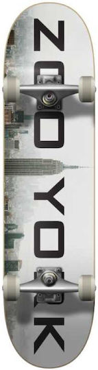Zoo York Logo 7.75" 7.75" Complete Shortboard Λευκό