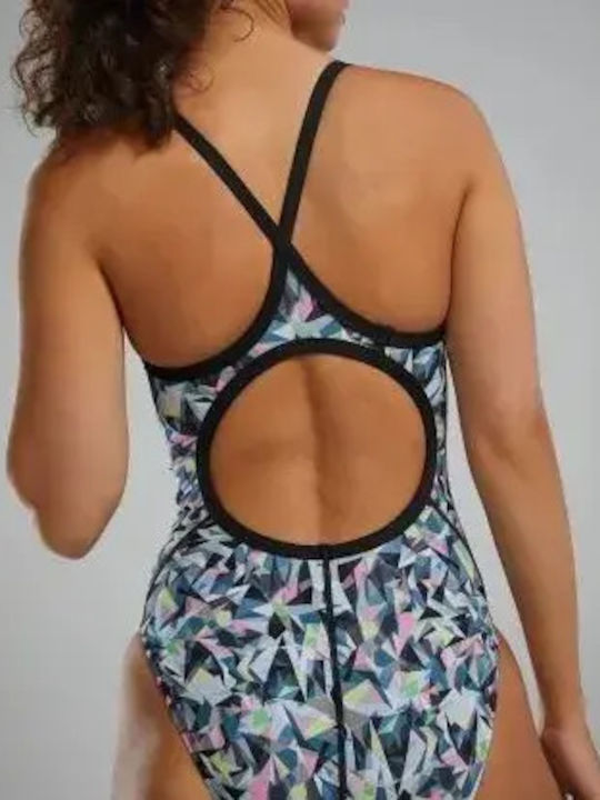 Costum de baie întreg Negru / Multicolor