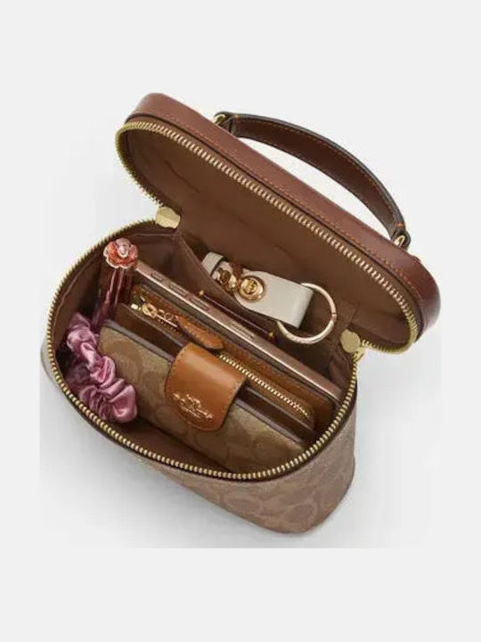 Rainer Дамска Текстилна Чанта През Рамо / За Рамо Кафява