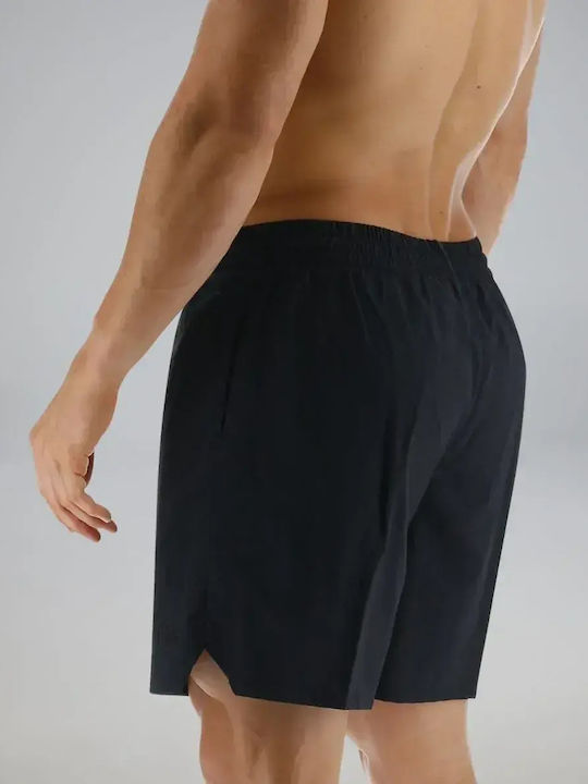 Costum de Baie Bărbați Tip Pantaloni Scurți Negru