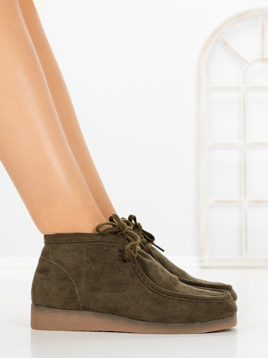 Women's Ankle Boots Green
