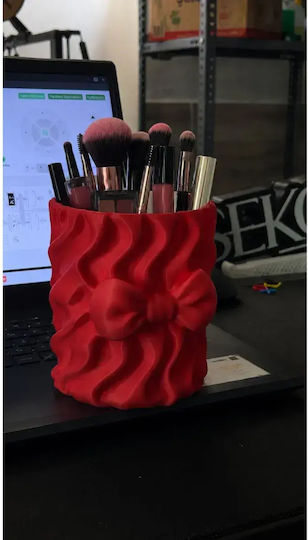 SteweHome Organizator Pentru Cosmetice Roșu 13x10cm