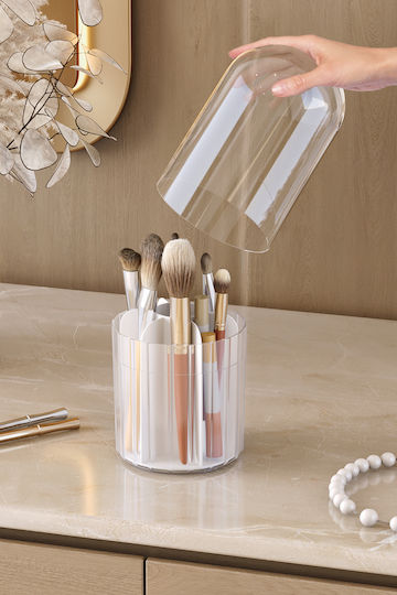 SteweHome Cutie de Organizare a Cosmeticelor Transparentă