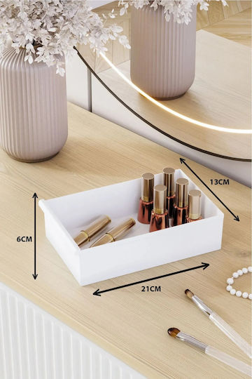 SteweHome Cutie Albă pentru Organizarea Cosmeticelor SteweHome Cutie Albă pentru Organizarea Cosmeticelor