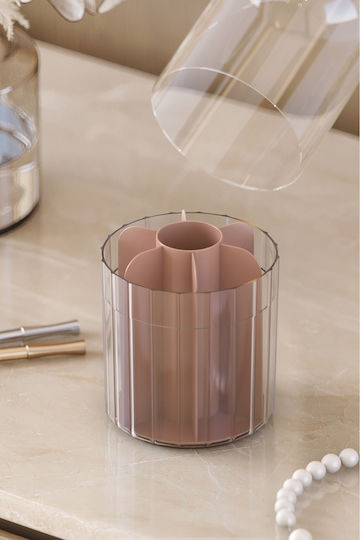 SteweHome Cutie de Organizare a Cosmeticelor Roz